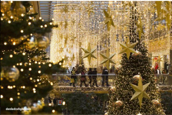 den-nhay-trang-tri-tren-cay