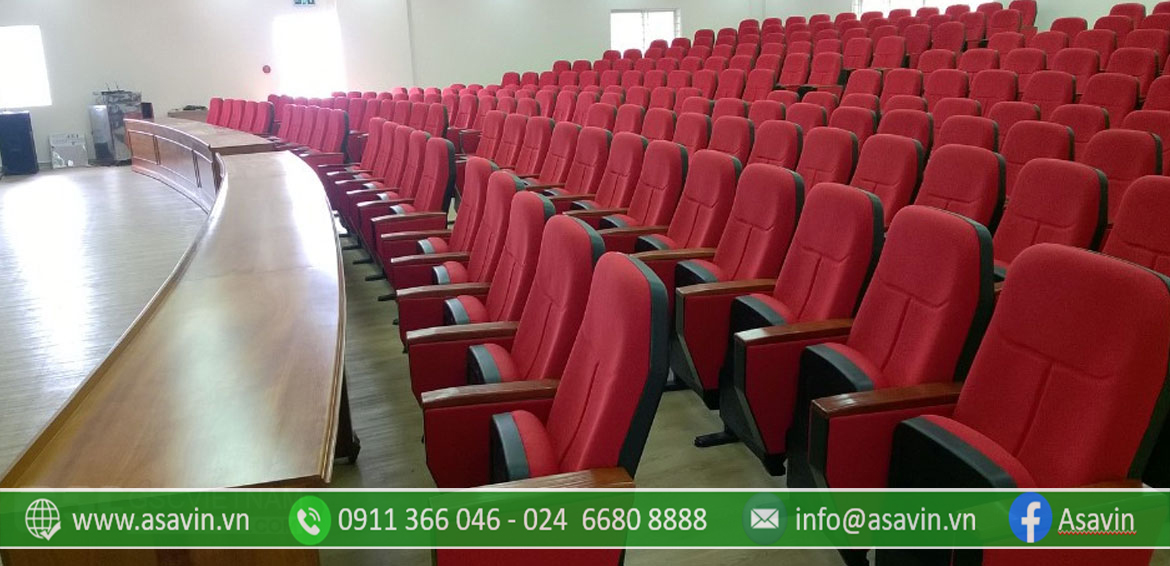 Dự án ghế hội trường Bắc Ninh sang trọng, hiện đại